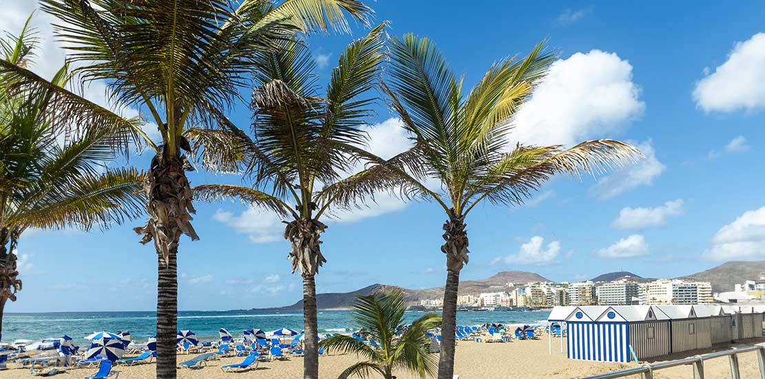 Las Canteras Beach in Las Palmas de Gran Canaria